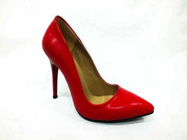 Çarıkçım Stiletto Kadın Ayakkabı Kırmızı 114 1519