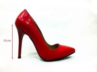 Çarıkçım Stiletto Kadın Ayakkabı Kırmızı 114 1519 - Thumbnail