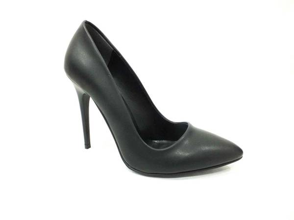 Çarıkçım Stiletto Kadın Ayakkabı Siyah 114 1519