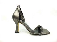 çarıkçım - Çarıkçım Taşlı Topuklu Kadın Ayakkabı Platin 114 521 çarıkçım - Çarıkçım Taşlı Topuklu Kadın Ayakkabı Platin 114 521