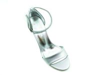 Çarıkçım Tek Bantlı Topuklu Kadın Ayakkabı - Lame-Perde - 08 - Thumbnail