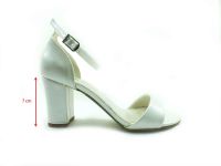 çarıkçım - Çarıkçım Tek Bantlı Topuklu Kadın Ayakkabı - Sedef - 08 (1)