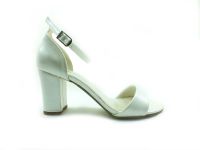 Çarıkçım Tek Bantlı Topuklu Kadın Ayakkabı - Sedef - 08 - Thumbnail