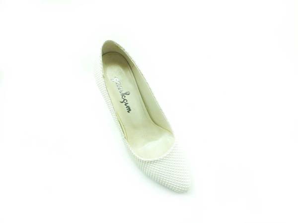 Çarıkçım Topuklu Bayan Ayakkabı - Sedef-Boncuk - 800