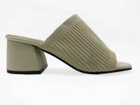 Çarıkçım Topuklu Kadın Terliği Bej 118 22 - Thumbnail