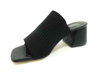 Çarıkçım Topuklu Kadın Terliği Siyah 118 22 - Thumbnail