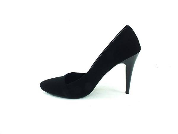 Çarıkçım Topuklu-Stiletto Ayakkabı xSiyah-Süet 61 701