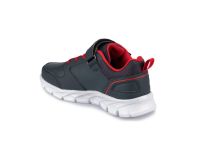 Cırtlı Çocuk Spor Ayakkabı - Laci-Kırmızı - Oka J - Thumbnail