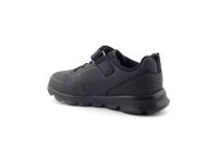 Cırtlı Çocuk Spor Ayakkabı - Siyah-Gri - Almera II - Thumbnail