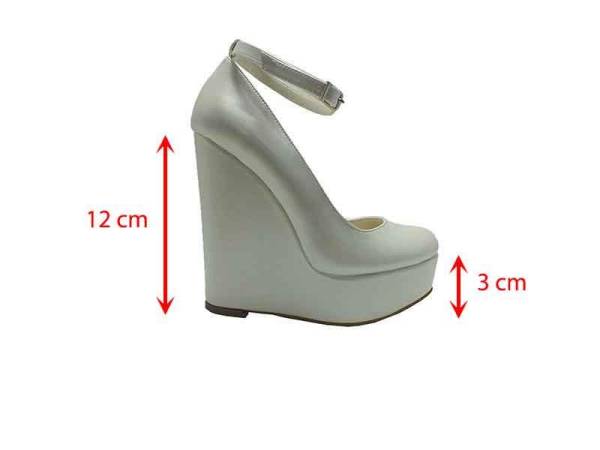 Çarıkçım Dolgu Topuklu Platform Bayan Ayakkabı - Sedef - 190