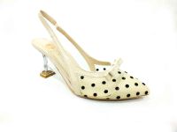 Ersoy Şeffaf Topuklu Kadın Ayakkabı Ten 50 307 - Thumbnail