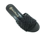 Ersoy Topuklu Kadın Terliği Siyah 80 85 - Thumbnail