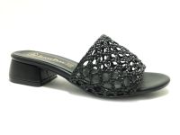 Ersoy Topuklu Kadın Terliği Siyah 80 85 - Thumbnail