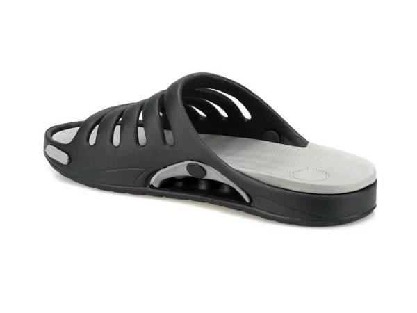 Eva Erkek Terlik - Gri - 400348