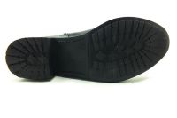 Fermuarlı Bayan Bot - Siyah - 2854 - Thumbnail