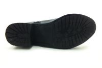 Fermuarlı Bayan Bot - Siyah - 2857 - Thumbnail