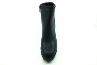 Fermuarlı Bayan Bot - Siyah - 3002 - Thumbnail