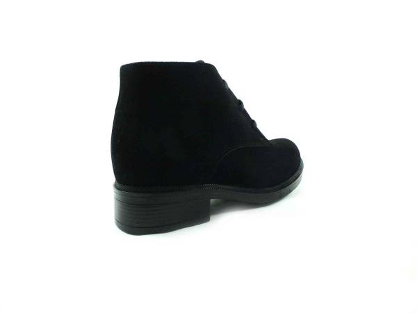Çarıkçım Kadın Bot - Siyah-Süet - 640-03