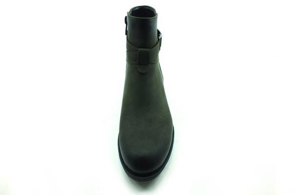 Fermuarlı Bayan Bot - Yeşil - 2857