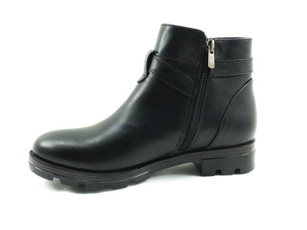 Fermuarlı Kadın Botu - Siyah - 99110