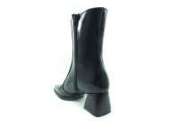 Fermuarlı Topuklu Bayan Bot - Siyah-Rugan - 04 - Thumbnail