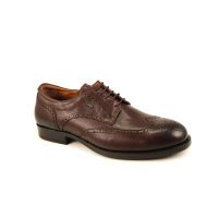 Forelli Bağcıklı Hakiki Deri Erkek Ayakkabısı Kahverengi 59 46107 - Thumbnail