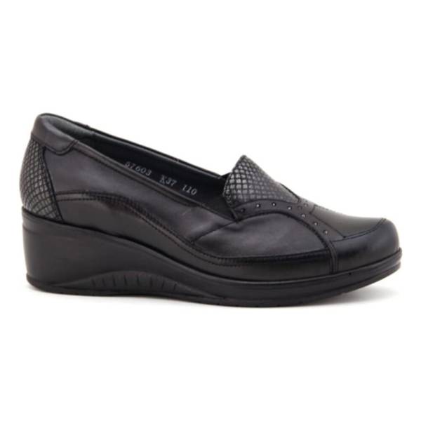 Forelli Gerçek Deri Bayan Ayakkabısı Siyah 59 57603 Forelli Gerçek Deri Bayan Ayakkabısı Siyah 59 57603