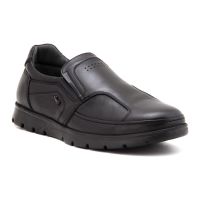 Forelli - Forelli Hakiki Deri Comfort Erkek Ayakkabı Siyah 59 32606