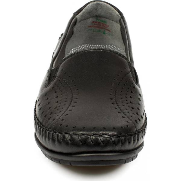 Forelli Hakiki Deri Günlük Bayan Ayakkabı Siyah 59 51301