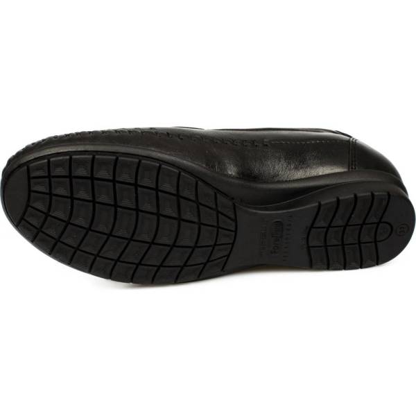 Forelli Hakiki Deri Günlük Bayan Ayakkabı Siyah 59 51301