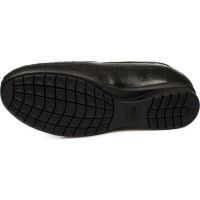 Forelli Hakiki Deri Günlük Bayan Ayakkabı Siyah 59 51301 - Thumbnail