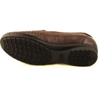 Forelli Hakiki Deri Günlük Bayan Ayakkabı Taba 59 51301 - Thumbnail