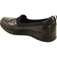 Forelli Hakiki Deri Günlük Kadın Ayakkabısı Siyah 59 29442 - Thumbnail