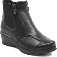 Forelli - Forelli Kemik Çıkıntısı Detaylı Ortopedik Kadın Botu Siyah 59 25652