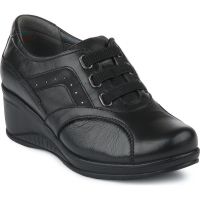 Forelli Ortopedik Bayan Ayakkabı Siyah 59 57602 - Thumbnail