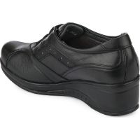 Forelli Ortopedik Bayan Ayakkabı Siyah 59 57602 - Thumbnail