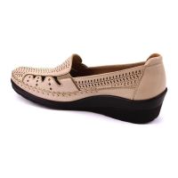 Forelli Ortopedik Comfort Bayan Ayakkabı Bej 59 26202 - Thumbnail
