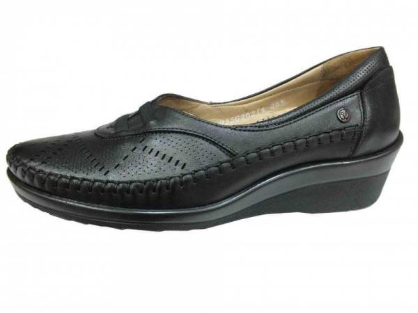 Forelli Ortopedik Comfort Bayan Ayakkabı Siyah 59 26214