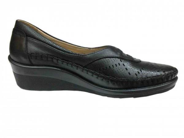 Forelli Ortopedik Comfort Bayan Ayakkabı Siyah 59 26214