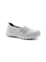 Forelli Streç Kadın Spor Ayakkabısı - Gri - 61014 - Thumbnail