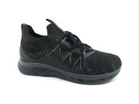 Forelli Streç Kadın Spor Ayakkabısı - Siyah - Nil - Thumbnail