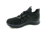 Forelli Streç Kadın Spor Ayakkabısı - Siyah - Nil - Thumbnail