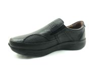 Forex Bağcıksız Hakiki Deri Erkek Ayakkabısı Siyah 57 2877 - Thumbnail