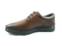 Forex Hakiki Deri Bağcıklı Hafif Erkek Ayakkabı - Taba - 2969 - Thumbnail