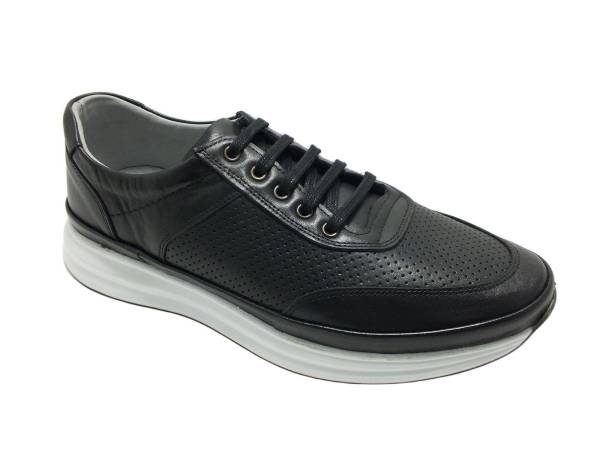 Forex Hakiki Deri Erkek Ayakkabısı Siyah 57 3039