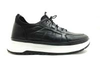 Forex Ortopedik Streç Erkek Ayakkabı Siyah 57 4040 - Thumbnail