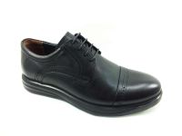 Forex - Gerçek Deri Bağcıklı Günlük Erkek Ayakkabı - Siyah - 2918