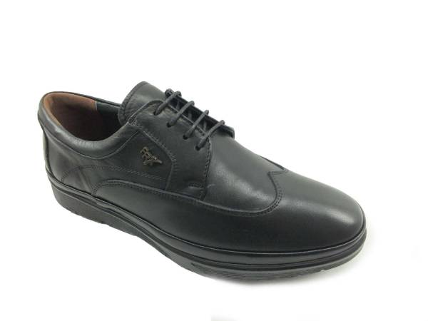 Gerçek Deri Bağcıklı Günlük Hafif Erkek Ayakkabı - Siyah - 2933