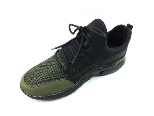 Günlük Streç Spor Ayakkabı - Haki - 1000