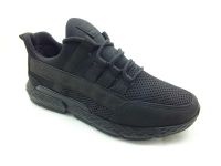 Günlük Streç Spor Ayakkabı - Siyah - 1000 - Thumbnail